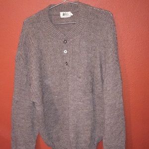 REI wool sweater